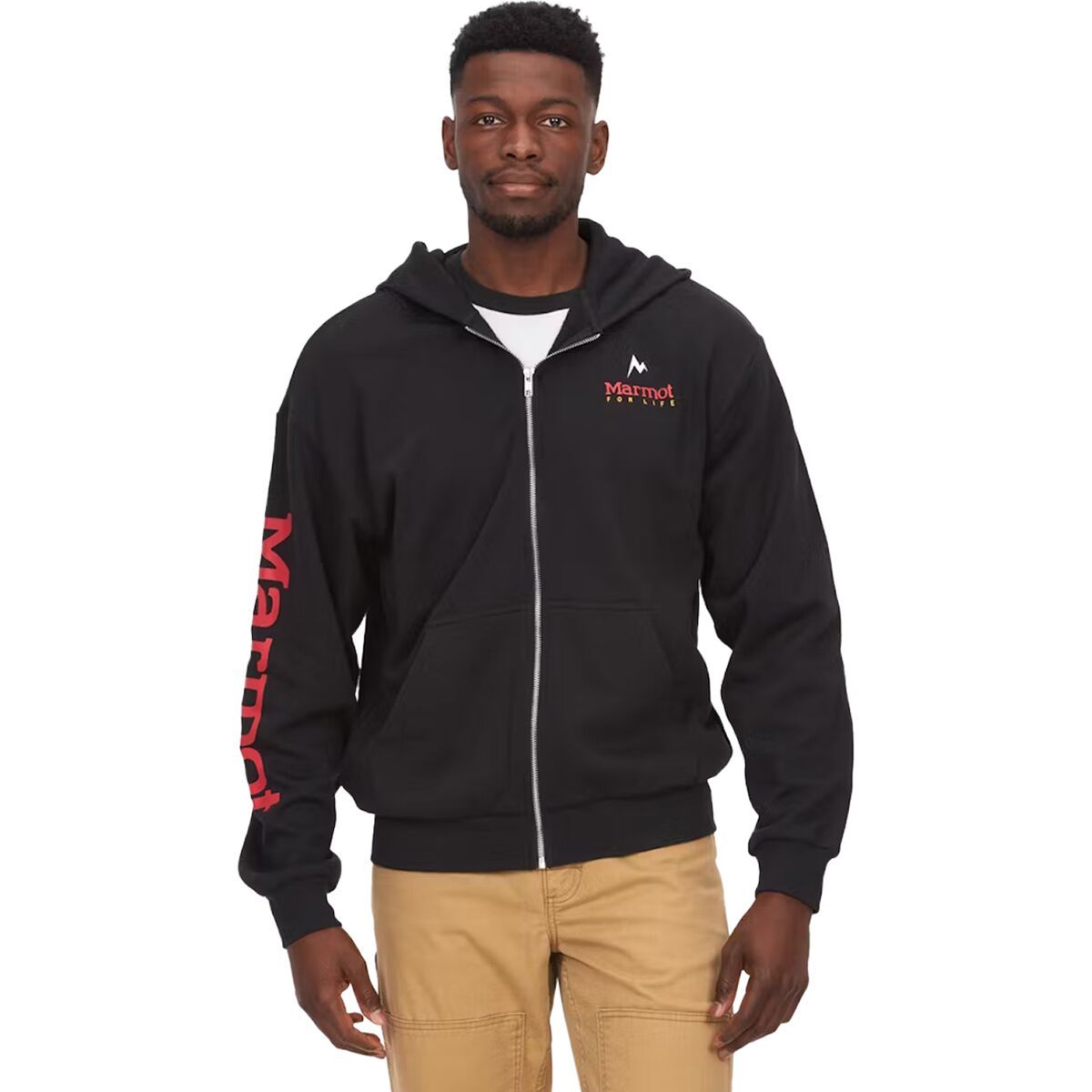 Marmot Marmot For Life Full-Zip Hoodie - Men's Black, XL