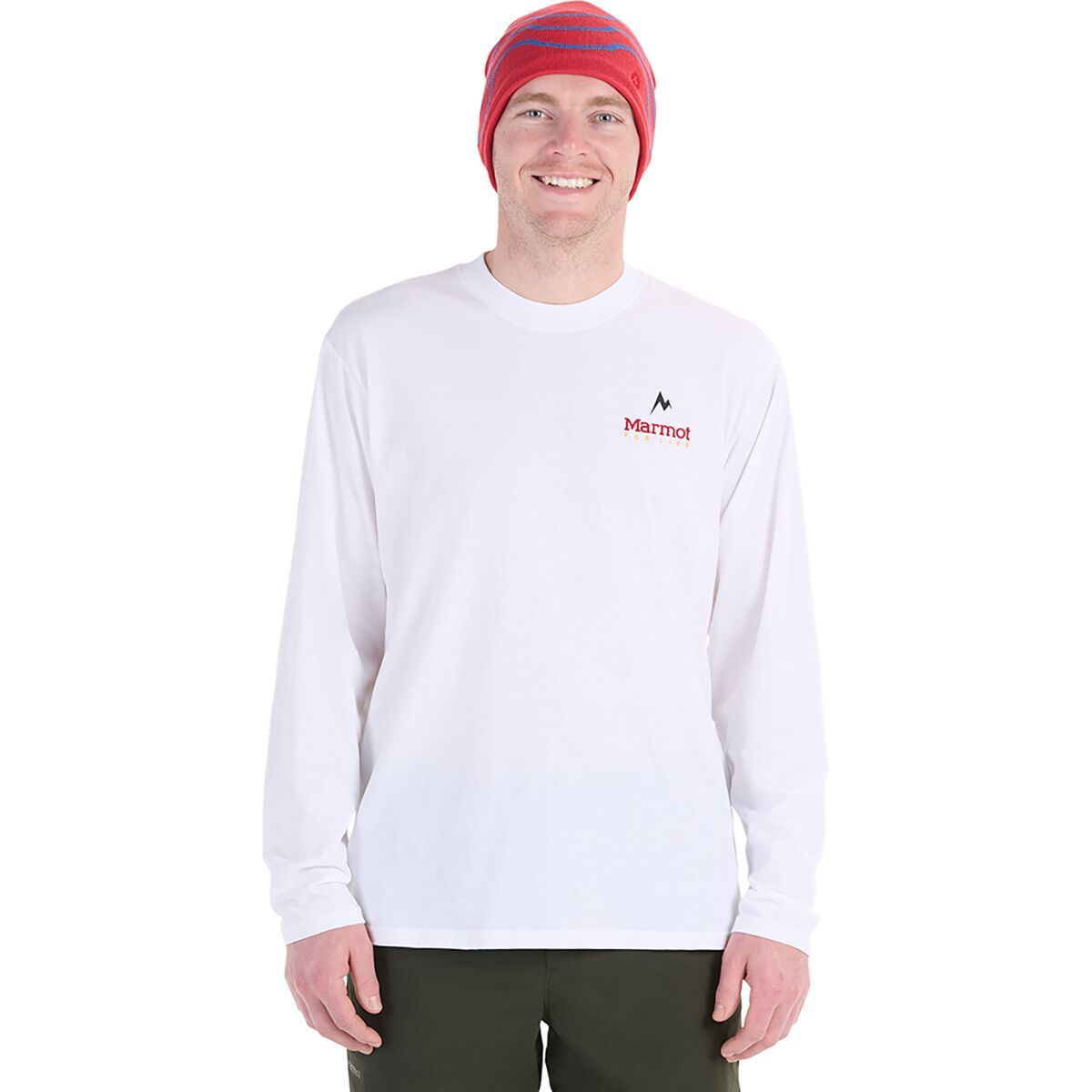 Marmot Marmot For Life Long-Sleeve T-Shirt - Men's White, L