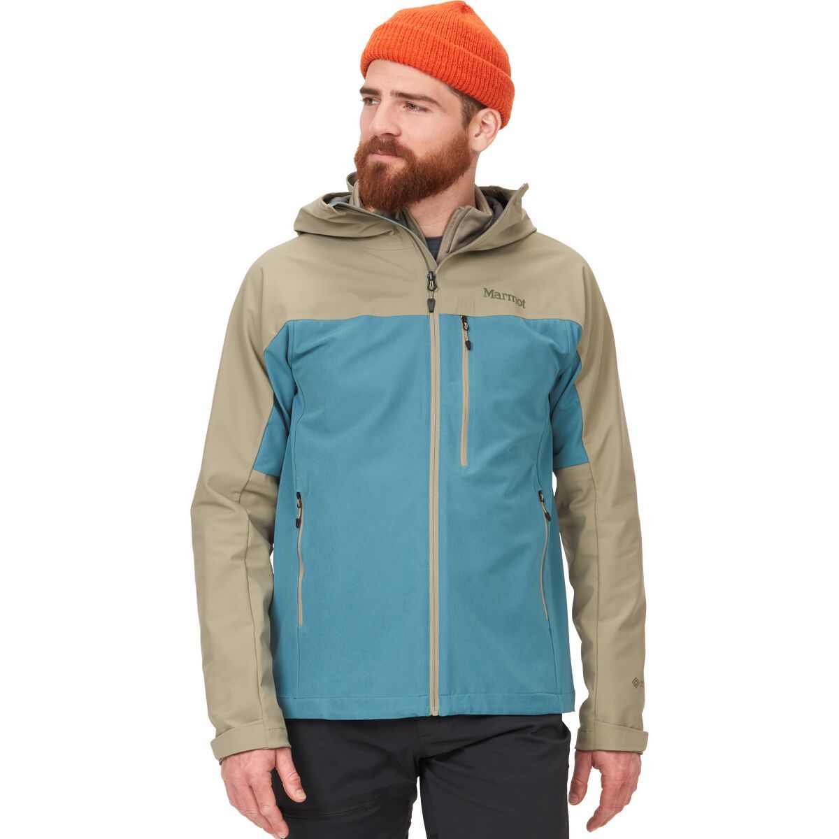Marmot ROM Softshell Jacket - Men's Vetiver/Moon River, S