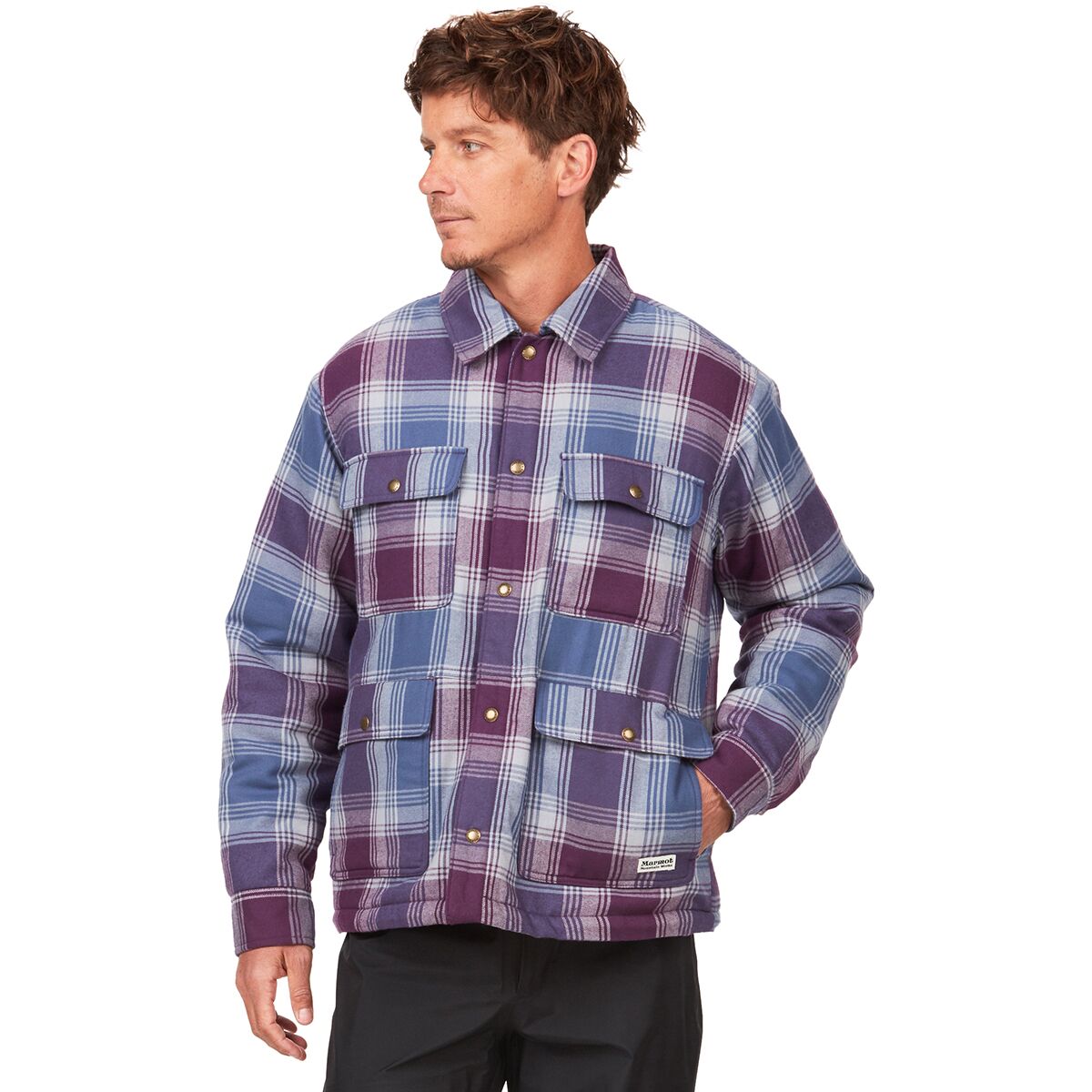 Marmot Ridgefield Heavyweight Sherpa Flannel - Men's - Clothing