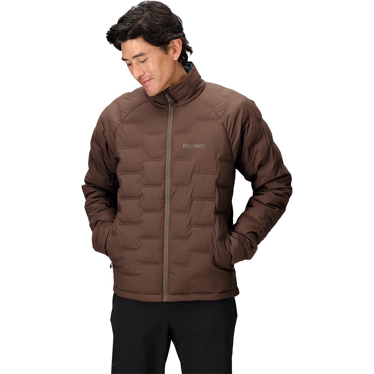 Image of Marmot WarmCube Active Novus Zip Jacket - Men's Hickory Nut, XL