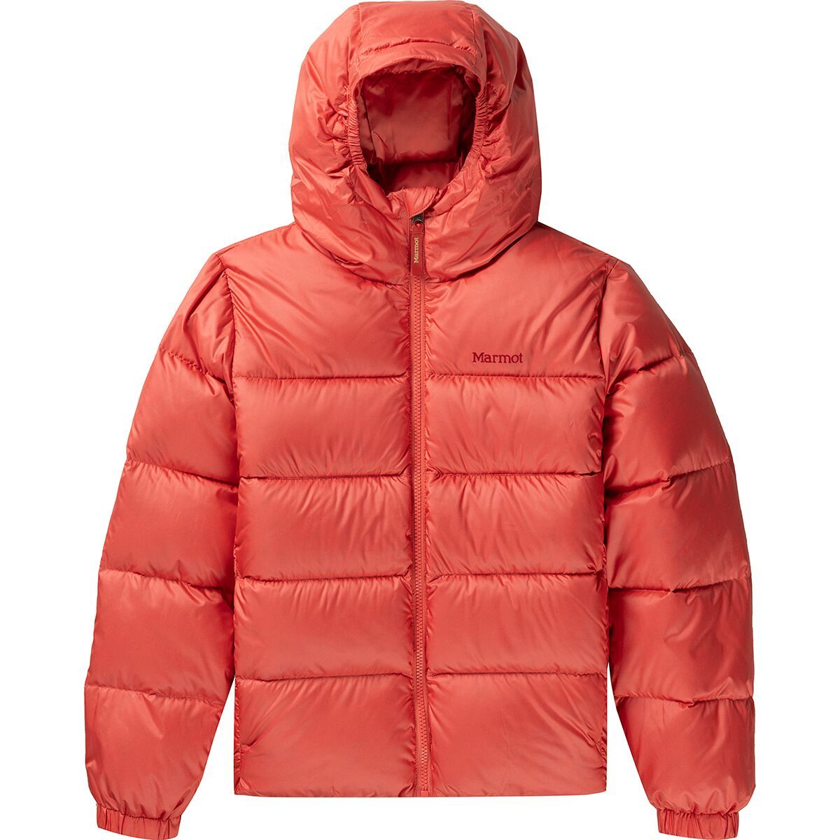 Image of Marmot Guides Down Hoodie - Kids' Grapefruit, XL