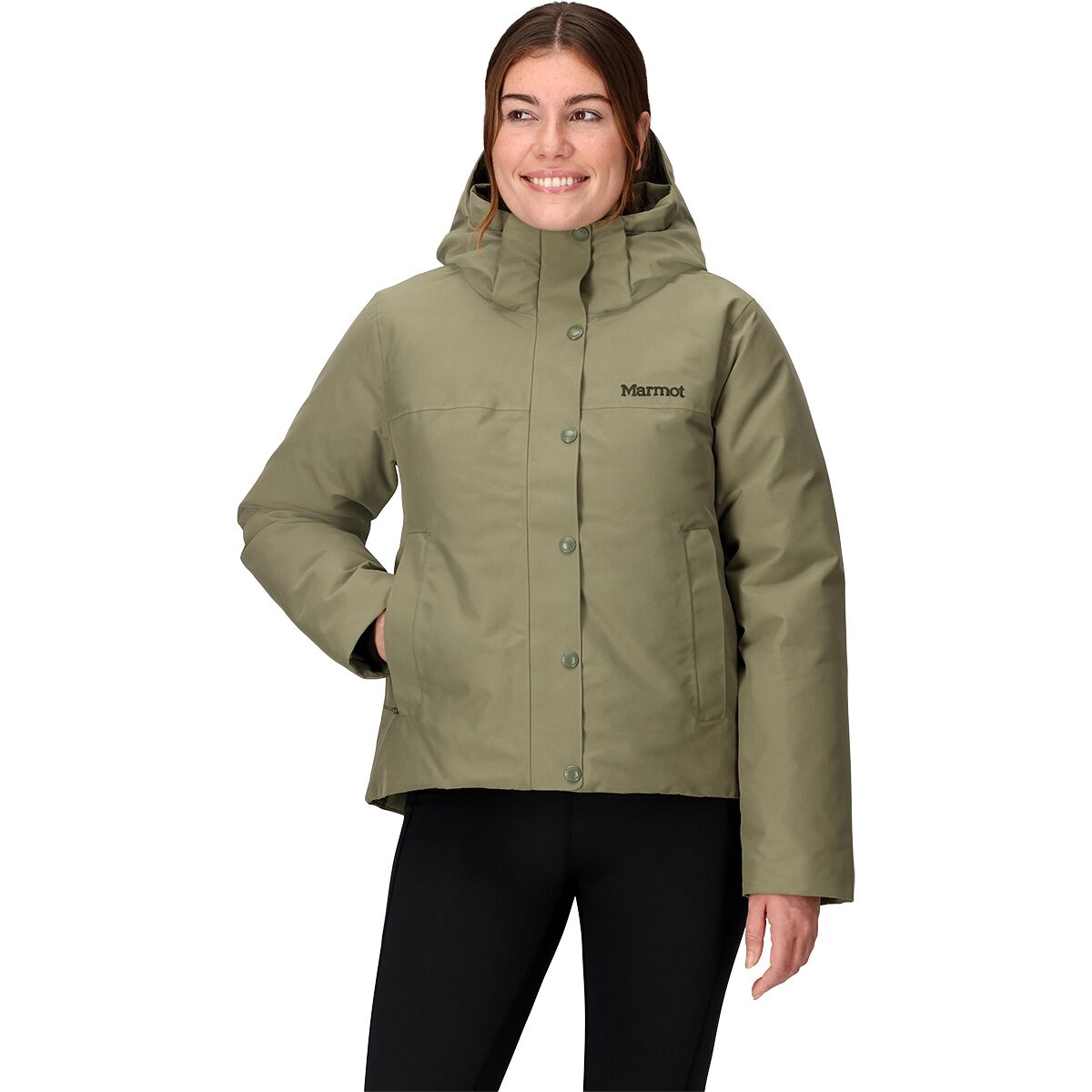 Image of Marmot Chelsea Short Coat - Women's Olive Grove, S