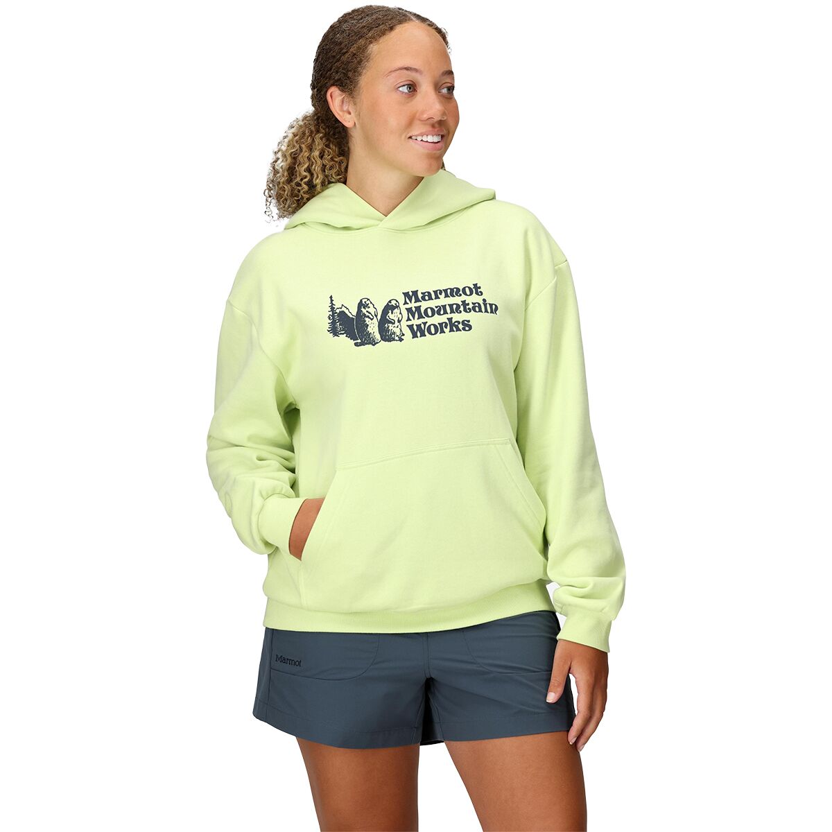 Image of Marmot MMW Hoodie - Women's Matcha, S