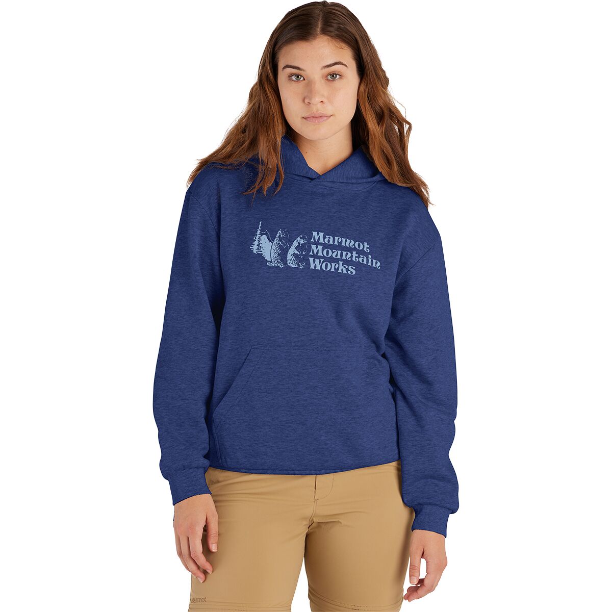Image of Marmot MMW Hoodie - Women's Twilight Blue, S
