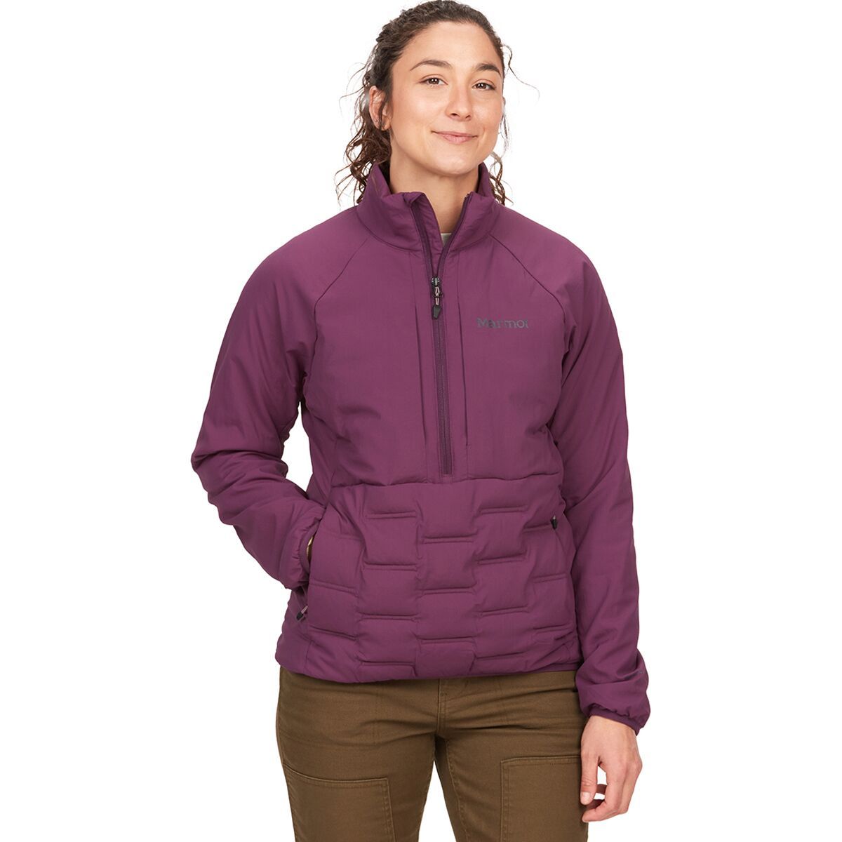Marmot WarmCube Active Alt HB 1/2-Zip - Women's Purple Fig, XS