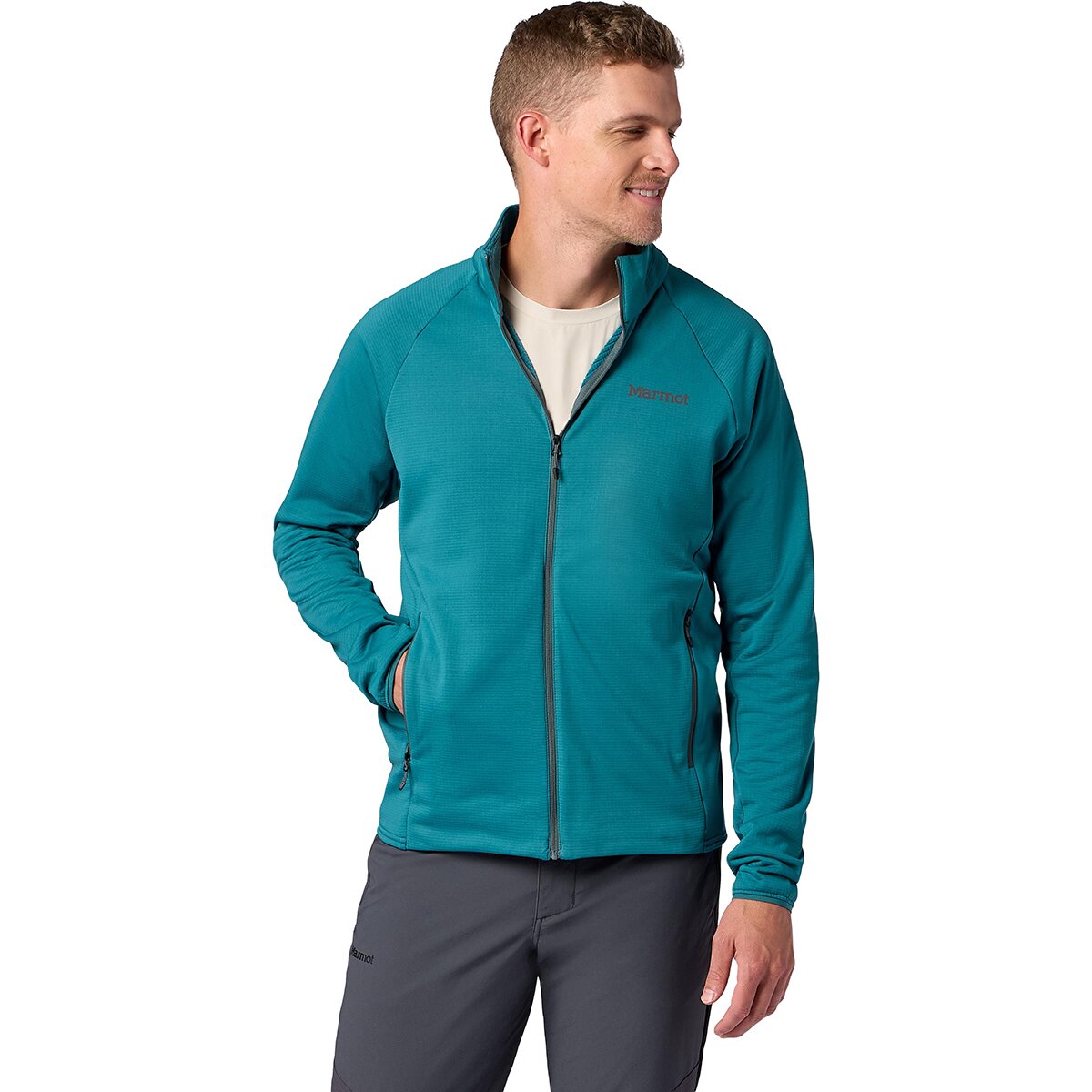 Marmot Marmot Leconte Fleece Jacket - Men's Emerald Blue, L - $104.95 at Backcountry.com