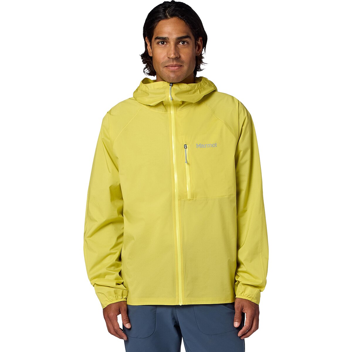 Image of Marmot Superalloy Bio Rain Jacket - Men's Limelight, XL