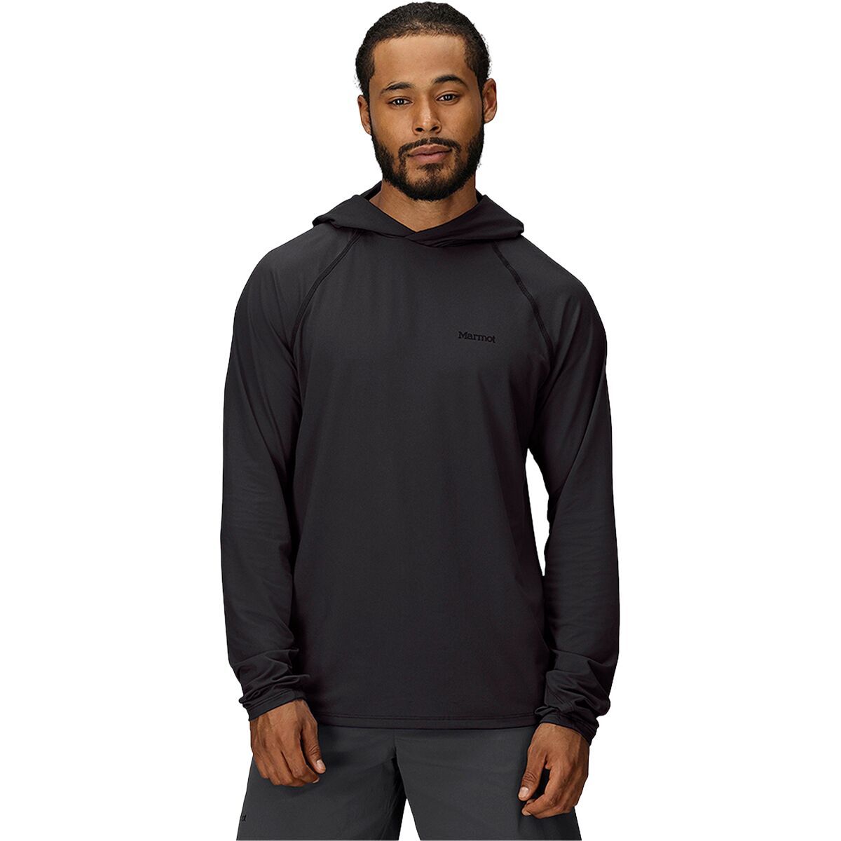 Image of Marmot Windridge Hoodie - Men's Black SMU, S