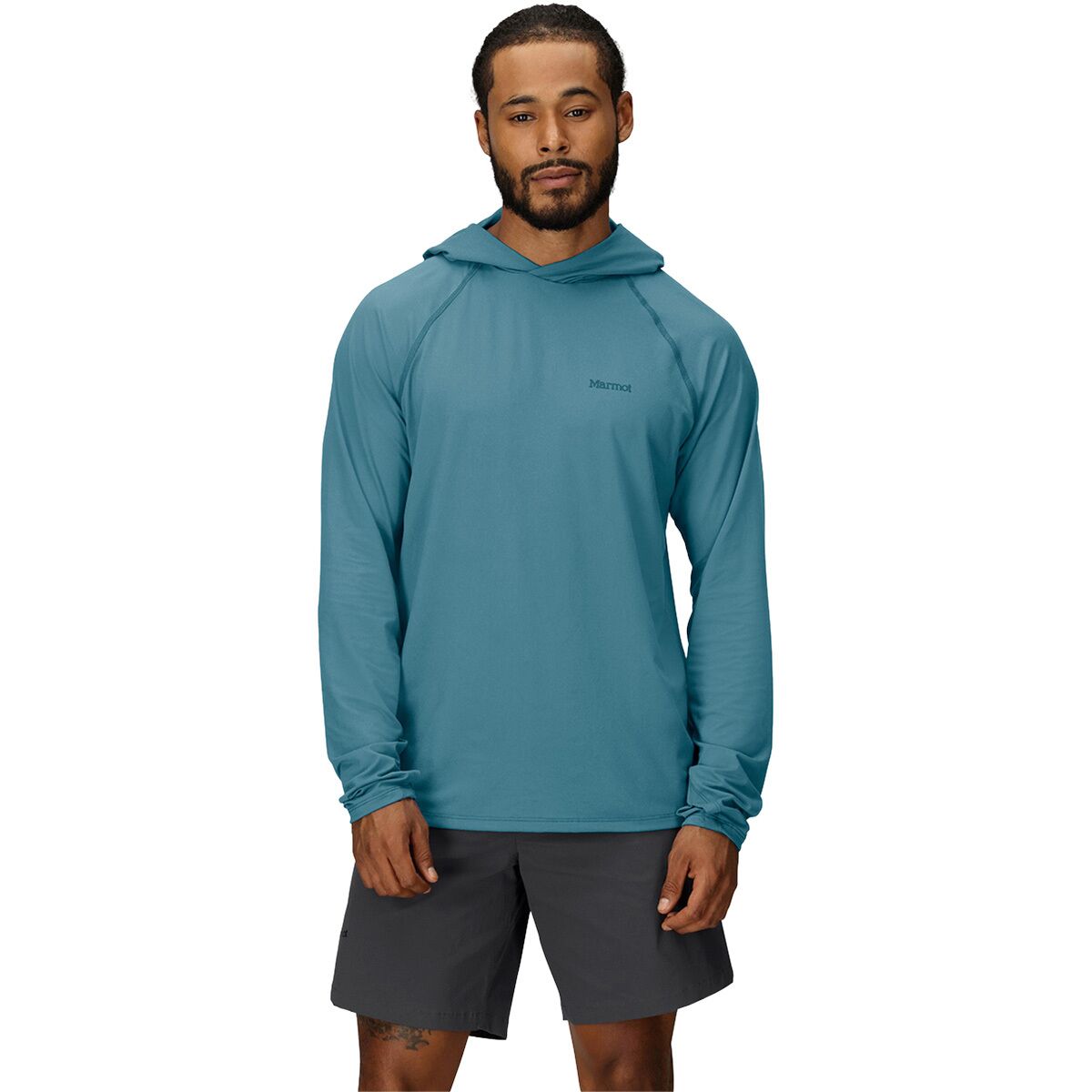 Image of Marmot Windridge Hoodie - Men's Seafloor SMU, M