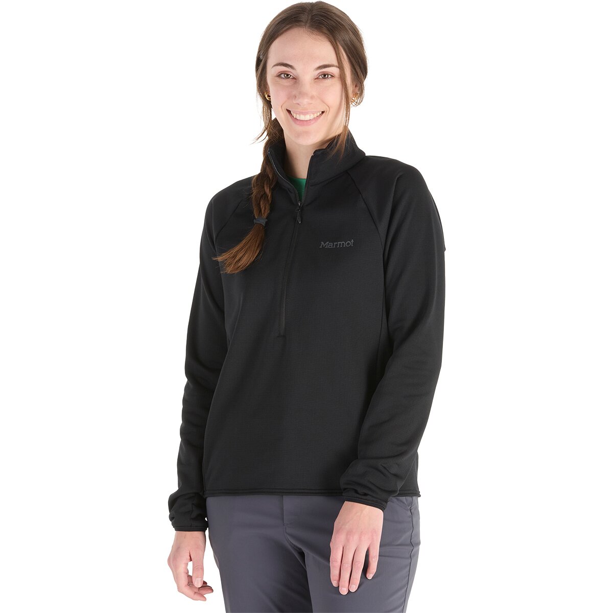 Marmot Marmot Leconte Fleece 1/2-Zip Jacket - Women's Vetiver, M