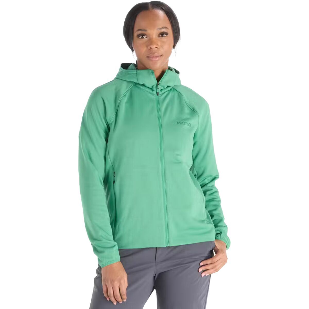 Marmot Leconte Fleece Hoodie - Women's Clover, XS