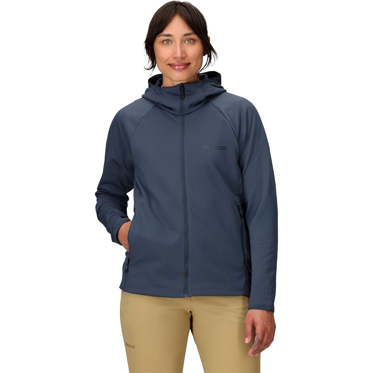 Image of Marmot Leconte Fleece Hoodie - Women's Thunderhead, XS