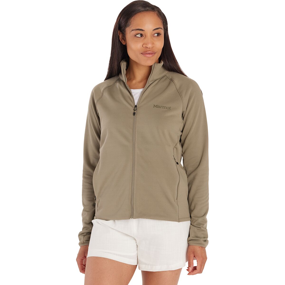 Image of Marmot Leconte Fleece Jacket - Women's Vetiver, S