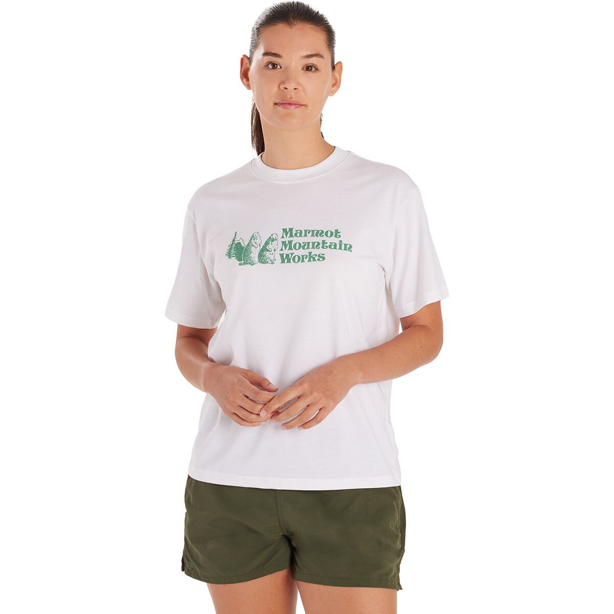 Image of Marmot MMW Short-Sleeve T-Shirt - Women's White, M