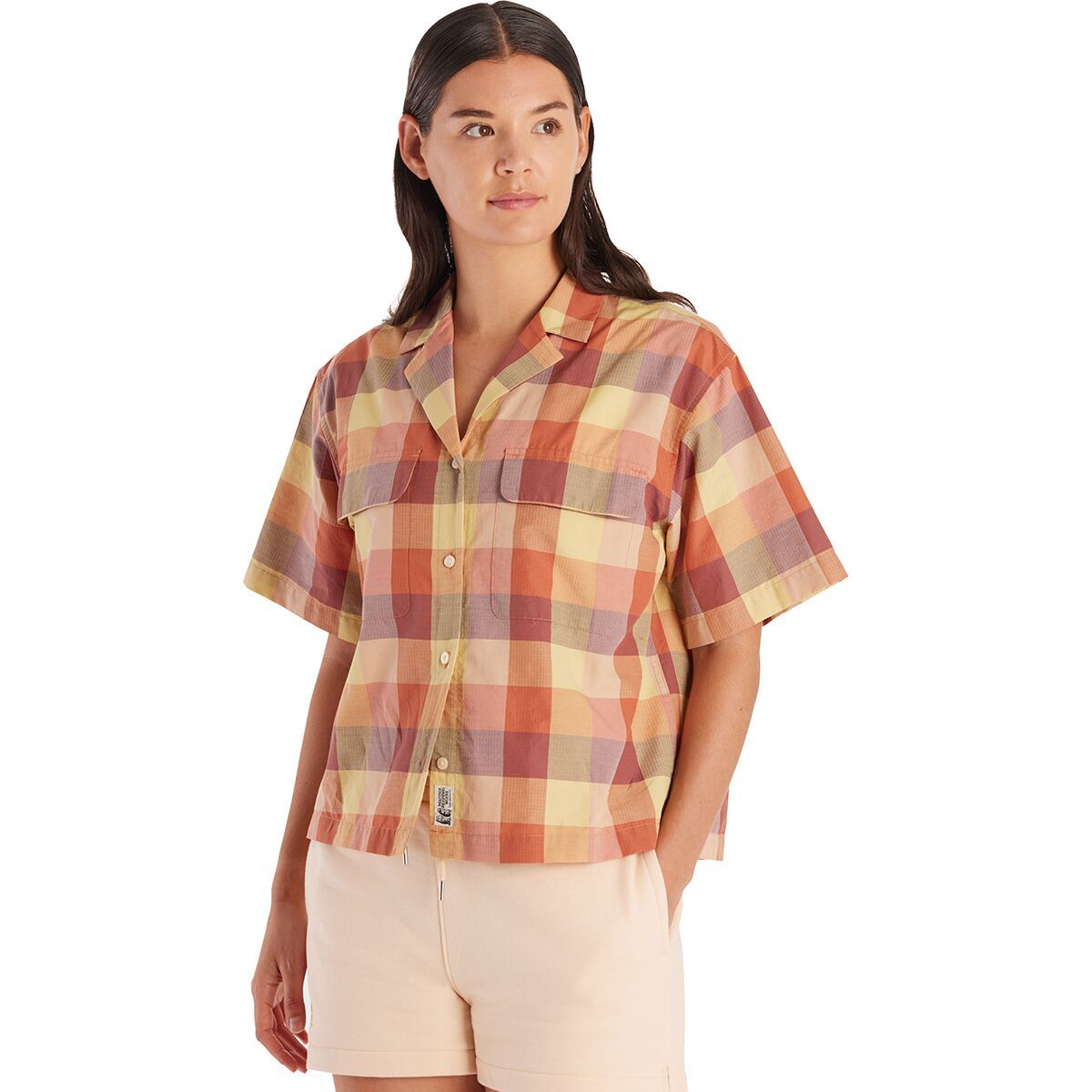 Marmot Muir Camp Novelty Short-Sleeve Shirt - Women's Sunburn Charlie Plaid, L