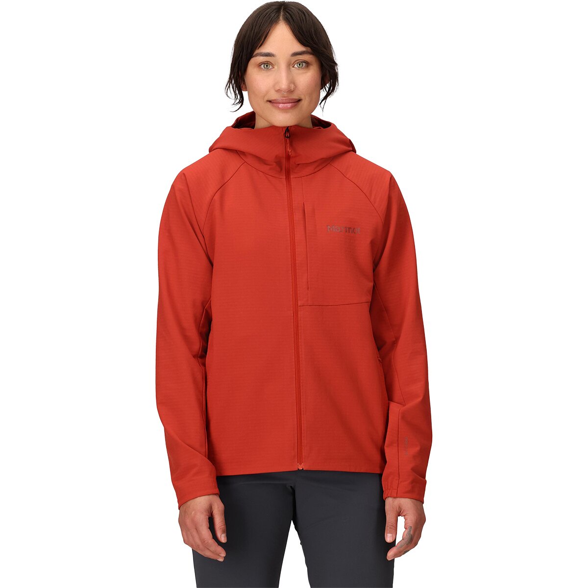 Image of Marmot Pinnacle DriClime Hoodie - Women's Sumac, L