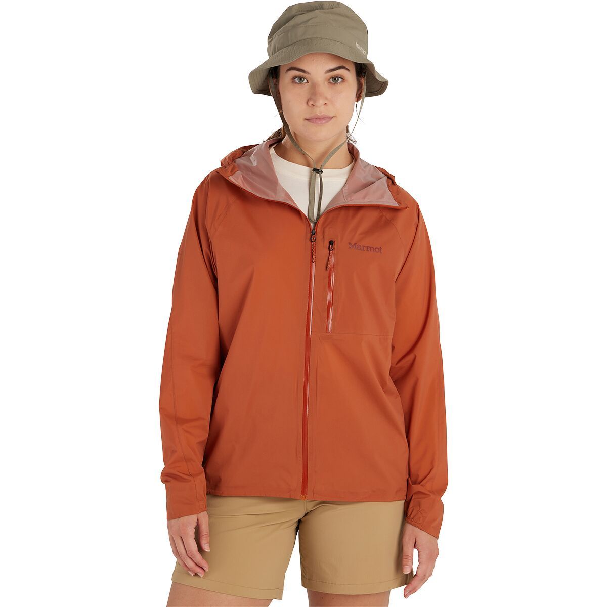 Marmot Superalloy Bio Rain Jacket - Women's Auburn, S