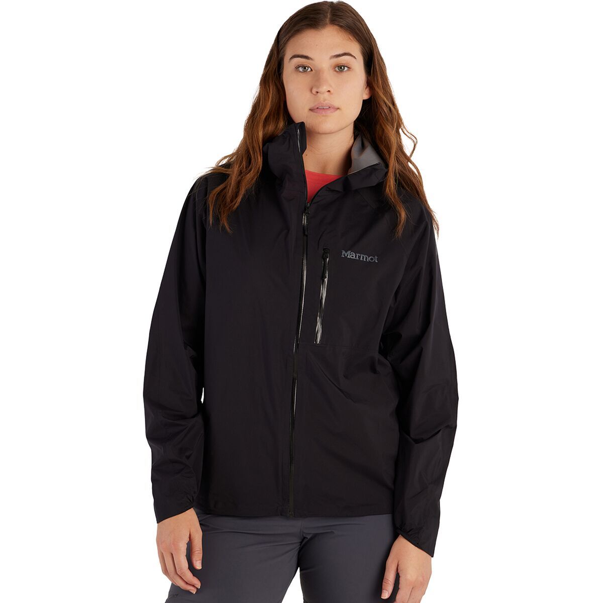 Image of Marmot Superalloy Bio Rain Jacket - Women's Black, M