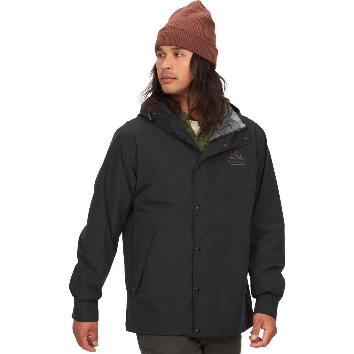Image of Marmot 78 All Weather Parka - Men's Black, L