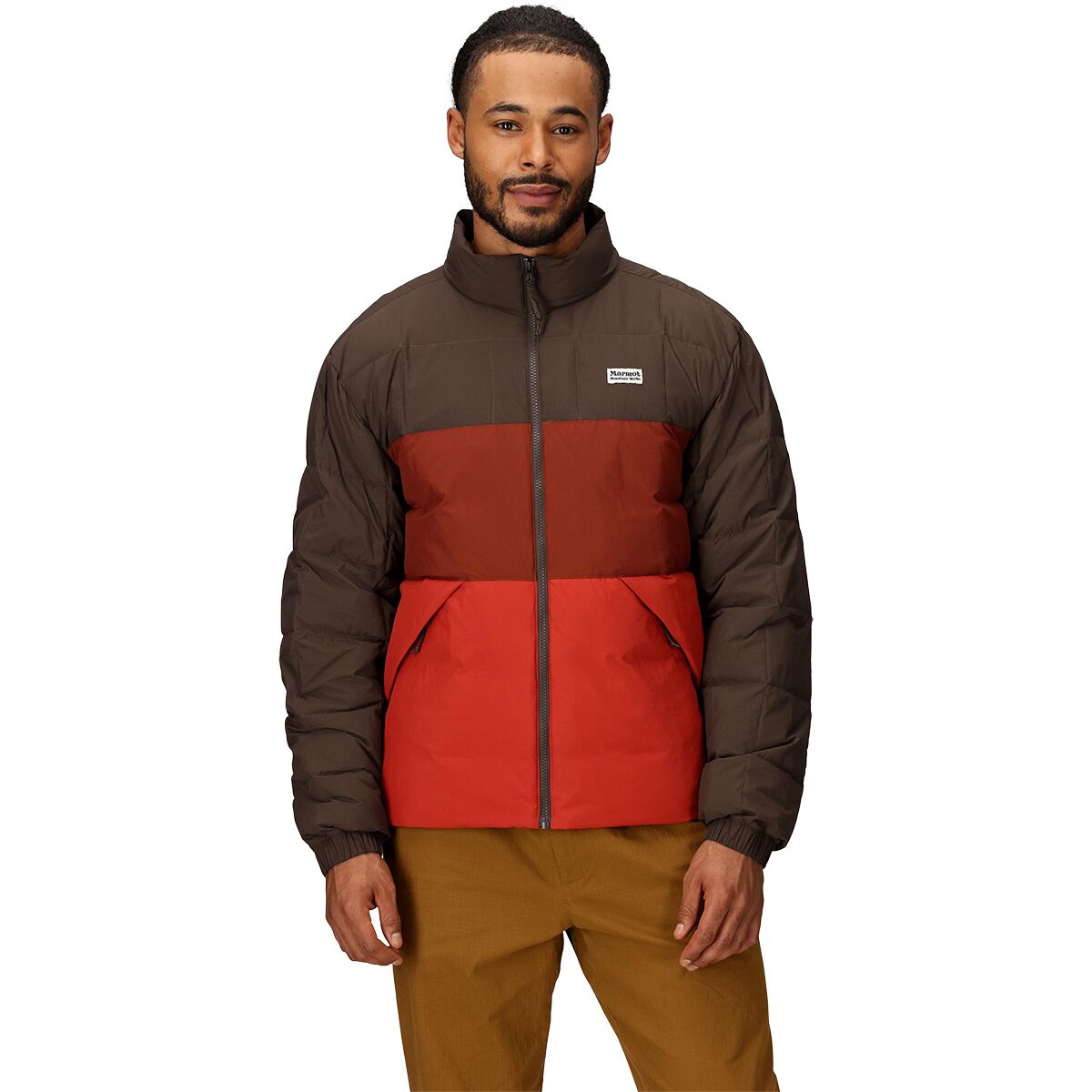 Marmot Marmot Ares Down Jacket - Men's Hickory Nut/Pecan/Sumac, L