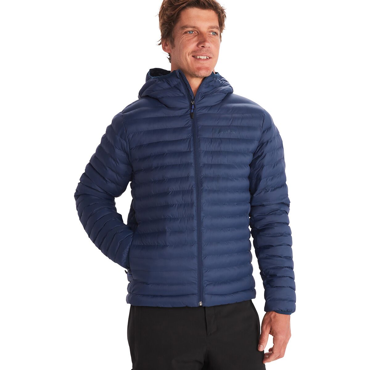 Image of Marmot Echo Featherless Hoodie - Men's Arctic Navy, M