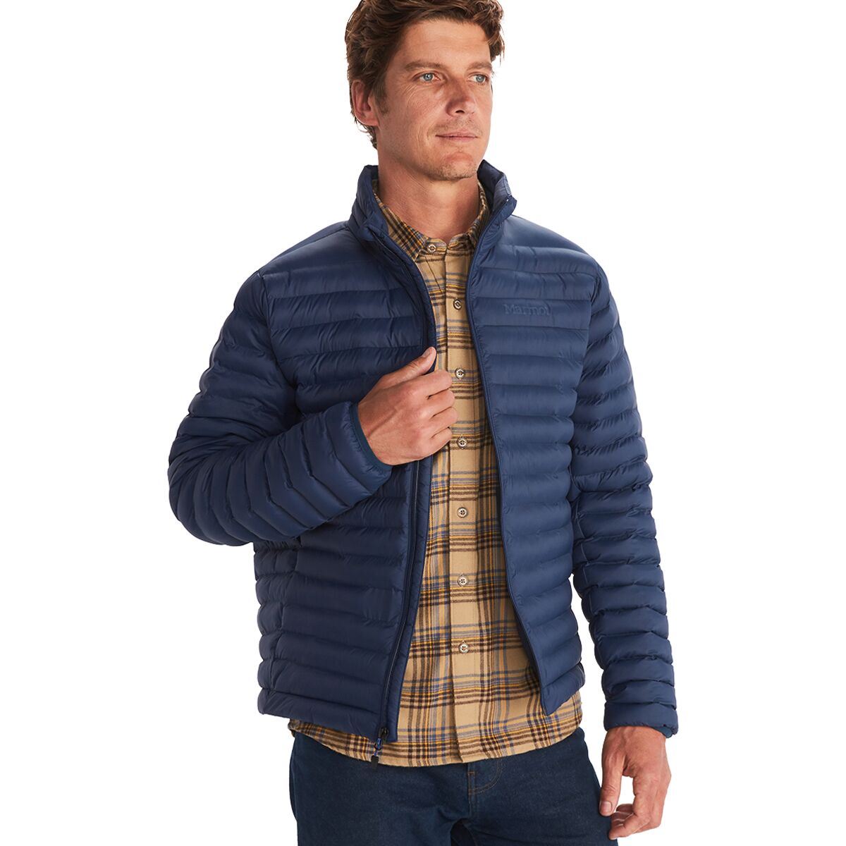 Image of Marmot Echo Featherless Jacket - Men's Arctic Navy, S
