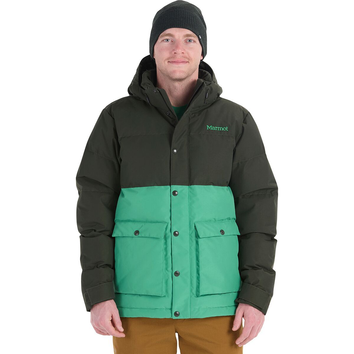 Marmot Fordham Down Jacket - Men's Rosin Green/Clover, XXL
