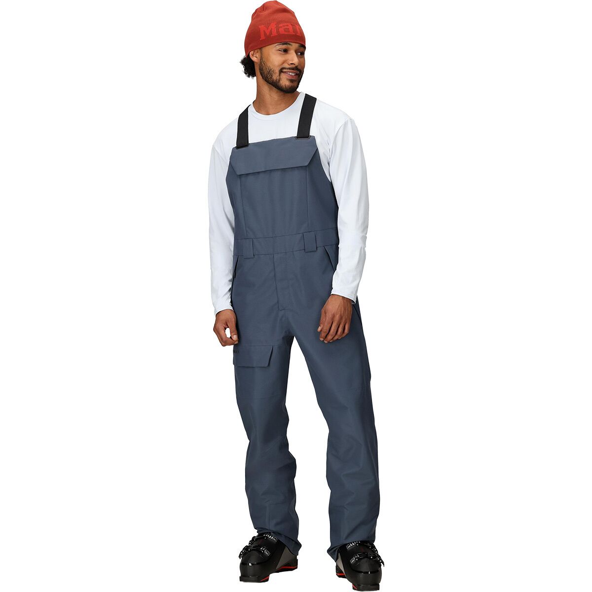 Image of Marmot Glades Bib Pant - Men's Thunderhead, M