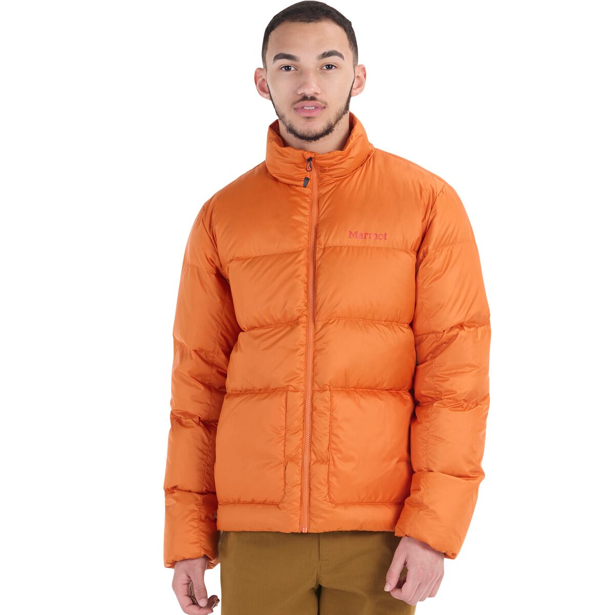 Image of Marmot Guides Down Jacket - Men's Tangelo, XL