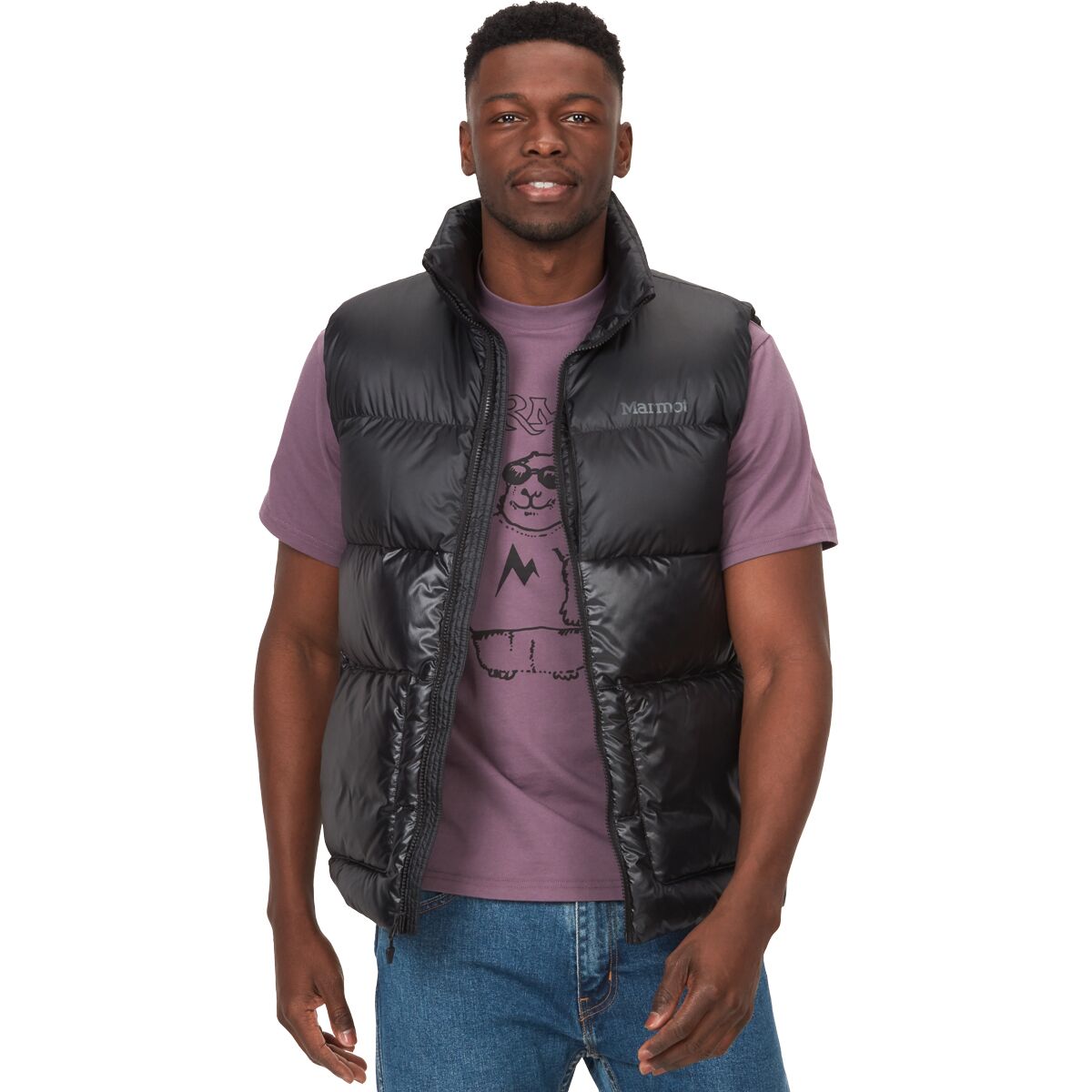 Image of Marmot Guides Down Vest - Men's Black, L