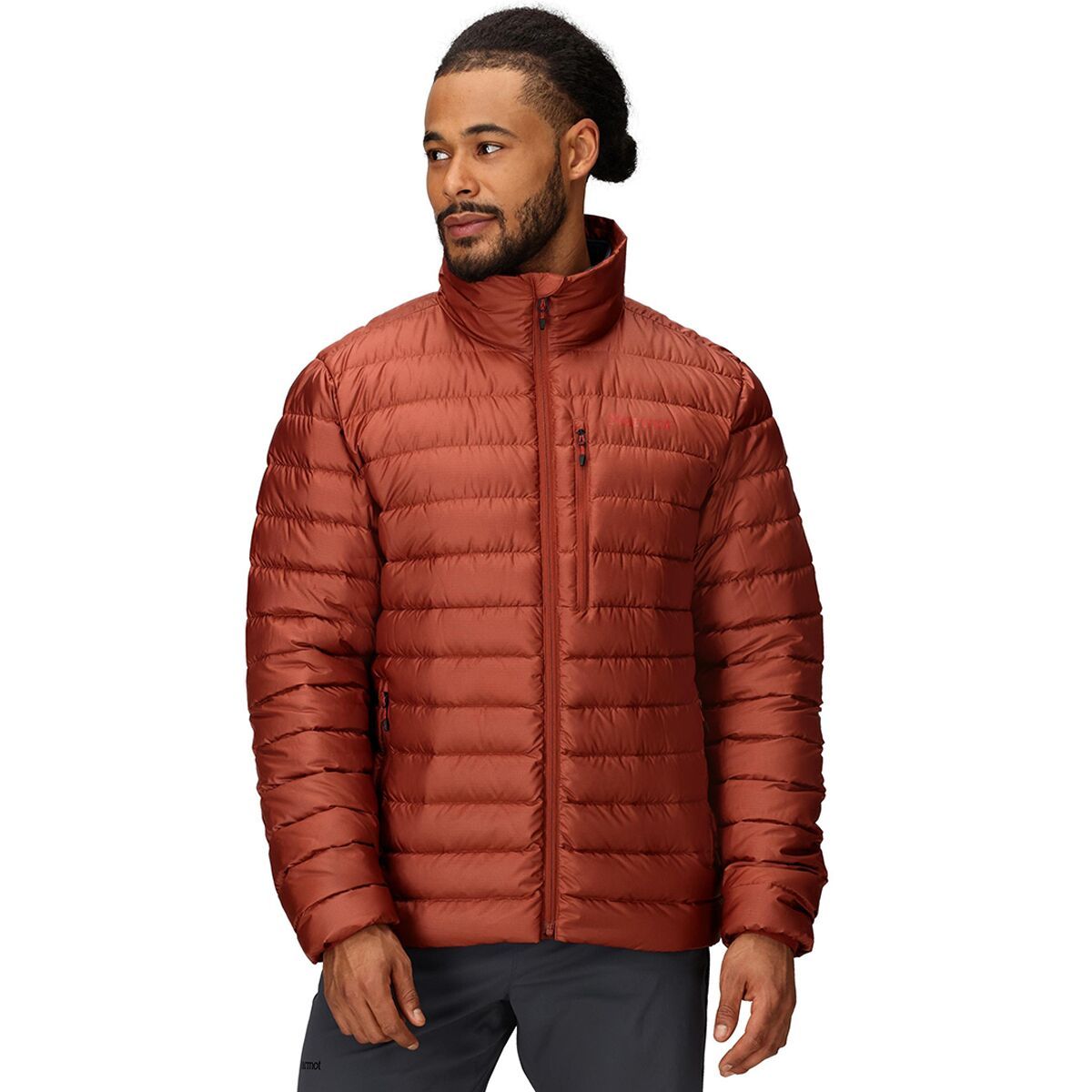 Image of Marmot Highlander Down Jacket - Men's Pecan, M