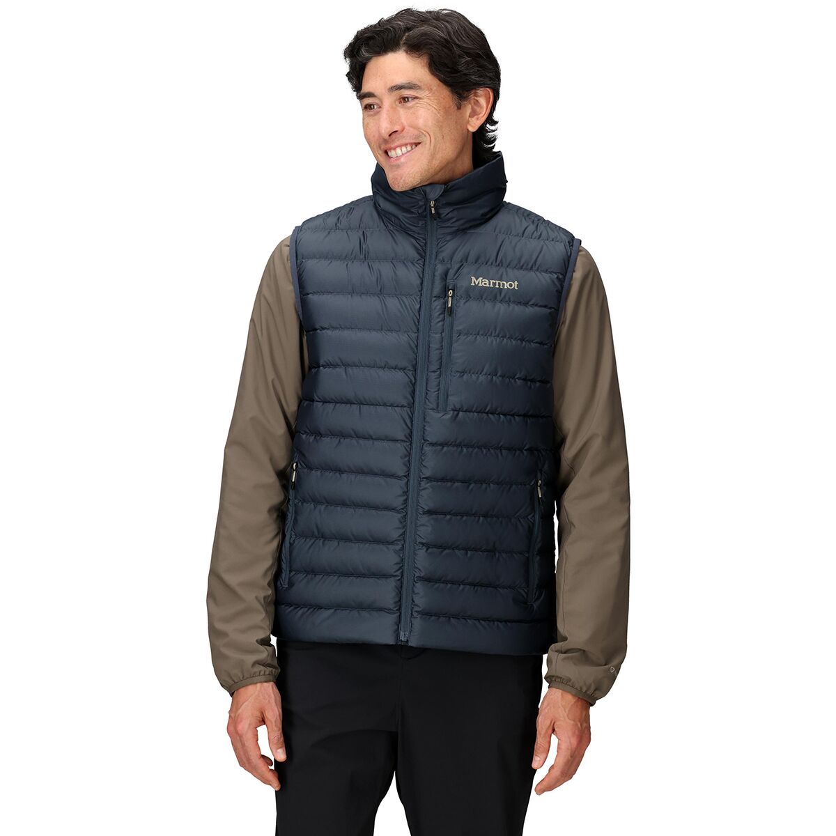 Image of Marmot Highlander Down Vest - Men's Thunderhead, XL