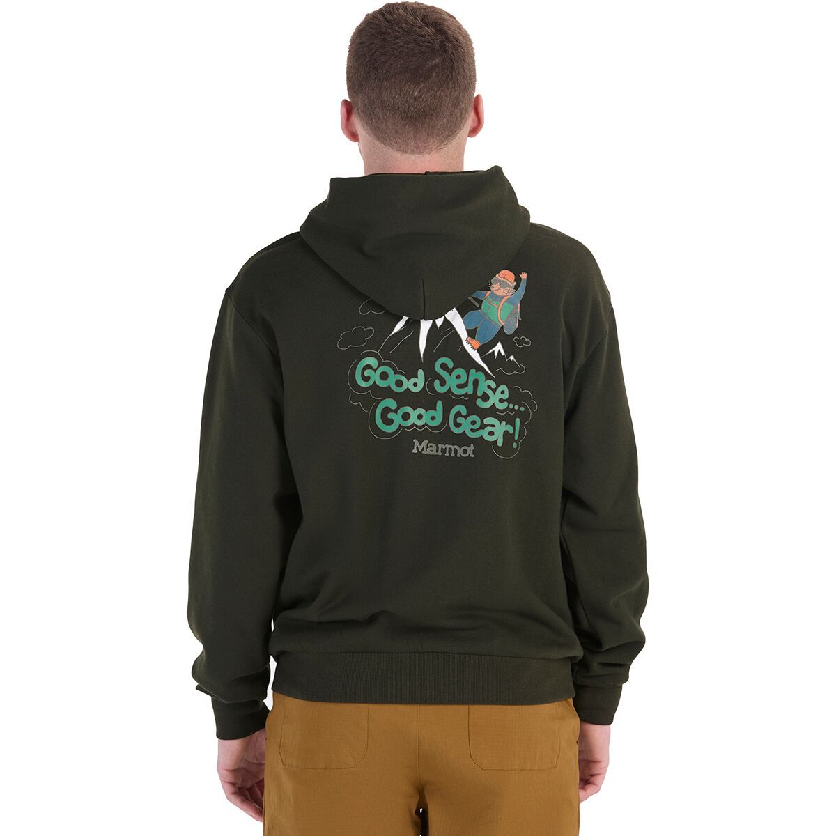 Marmot Ice Climbing Marty Hoodie - Men's Rosin Green, L