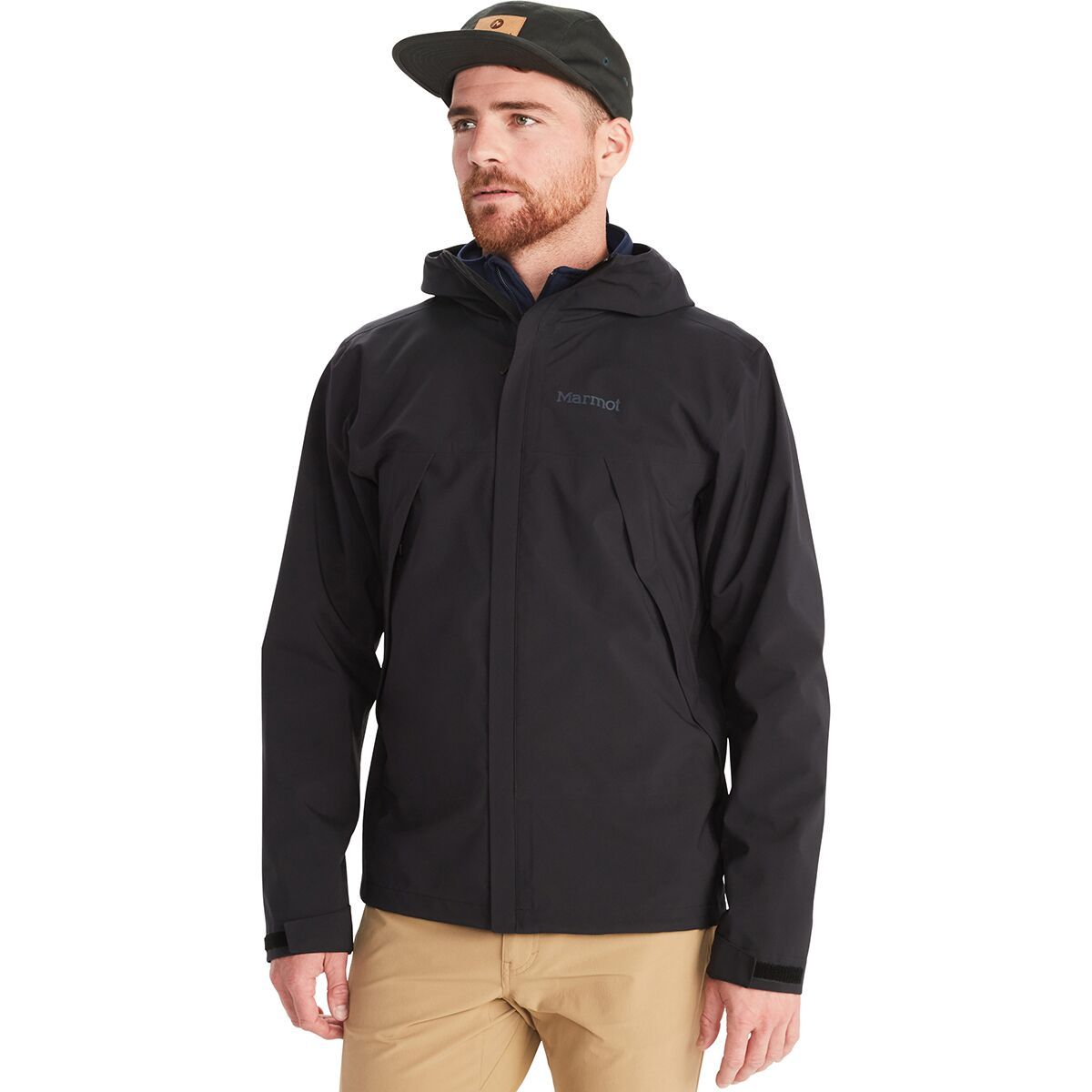 Image of Marmot PreCip Eco Pro Jacket - Men's Black, L