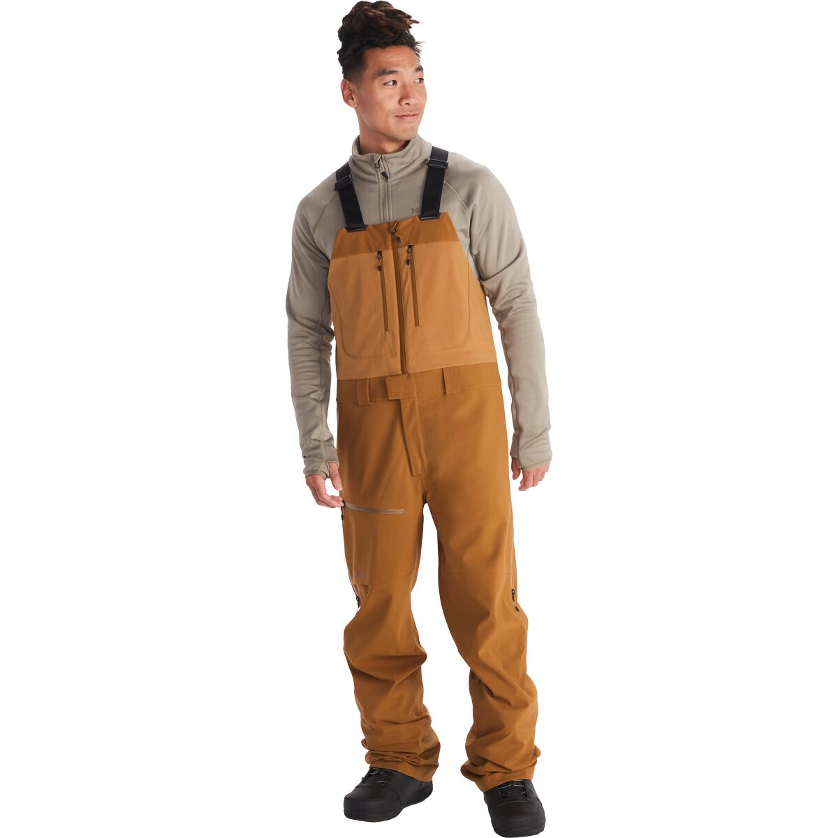 Image of Marmot Refuge Pro Bib - Men's Hazel, M