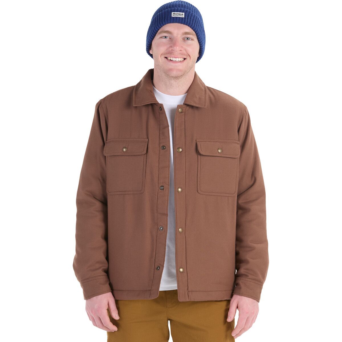 Marmot Ridgefield Sherpa Flannel Shirt Jacket - Men