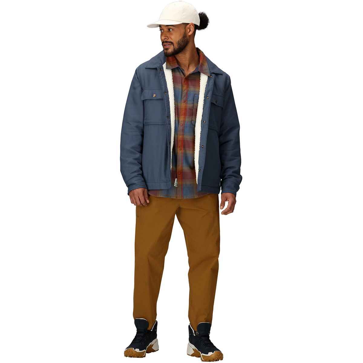 Marmot Ridgefield Sherpa Flannel Shirt Jacket - Men's - Clothing