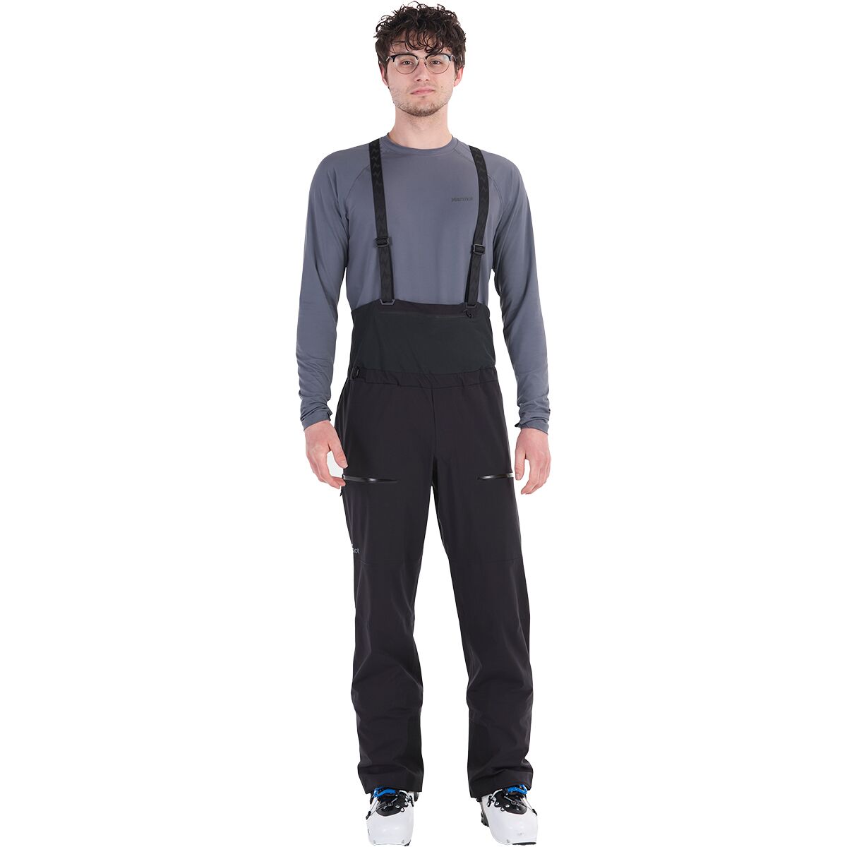 Image of Marmot Solitude UL Bio 1/4 Bib Pant - Men's Black, XL