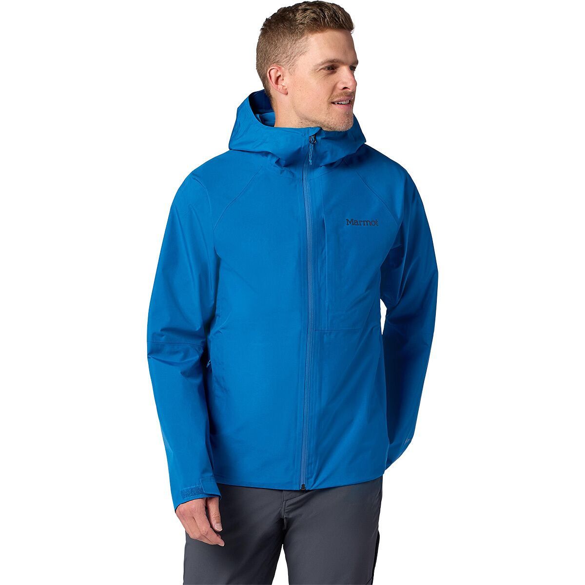 Image of Marmot Waypoint GORE-TEX Jacket - Men's Nautical Blue, S