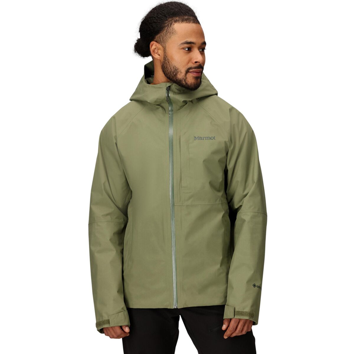 Image of Marmot Waypoint GORE-TEX Jacket - Men's Olive Grove, S