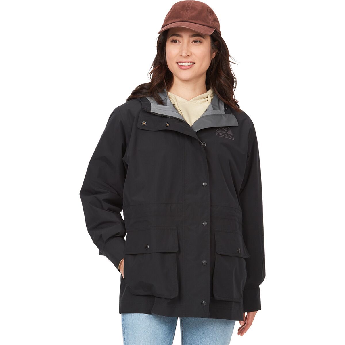 Image of Marmot 78 All-Weather Parka - Women's Black, XS