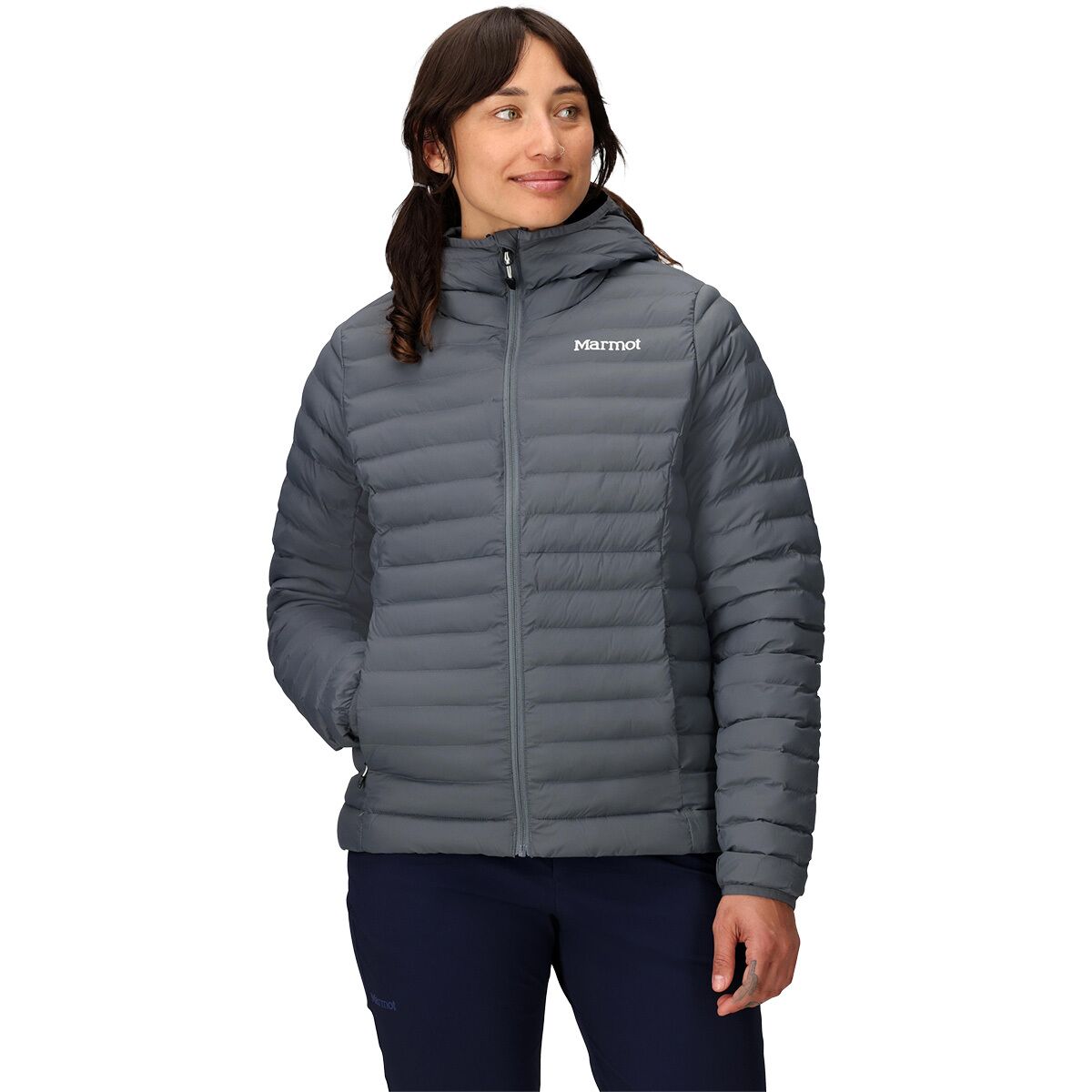 Image of Marmot Echo Featherless Hoodie - Women's Steel Onyx, XS