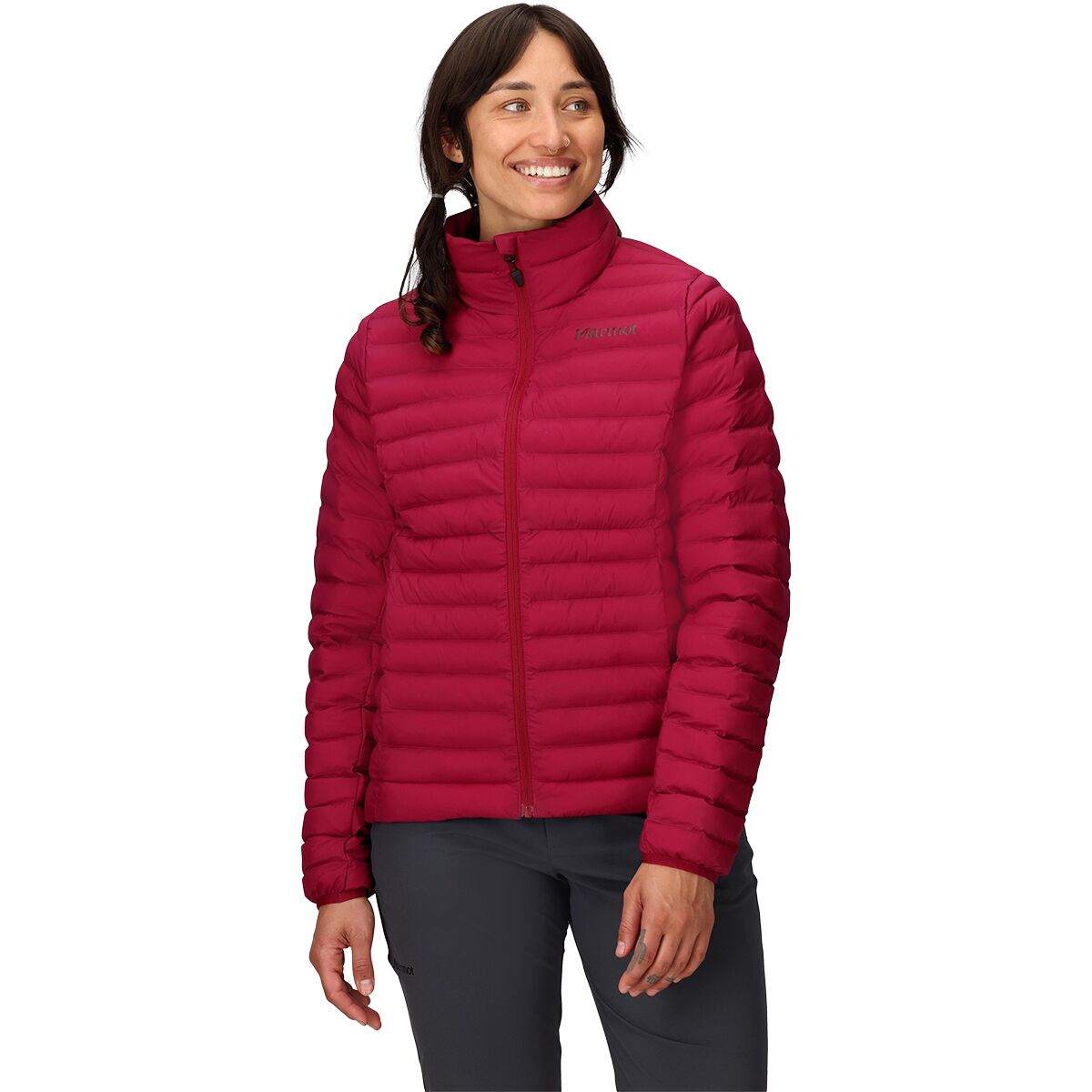Image of Marmot Echo Featherless Jacket - Women's Red Mulberry, M