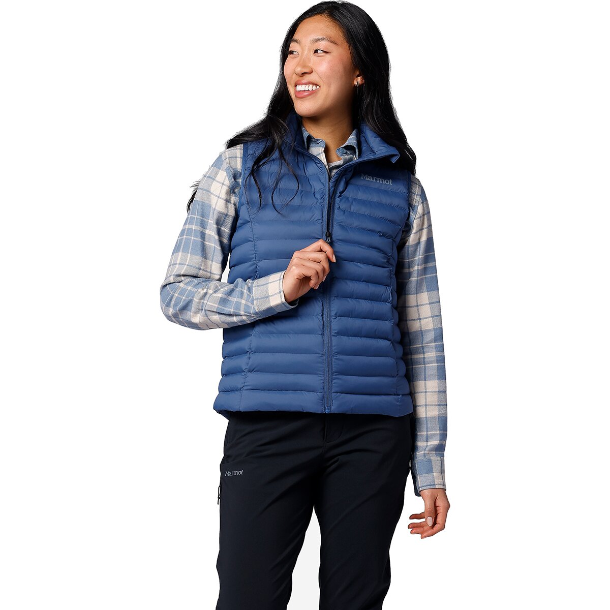 Image of Marmot Echo Featherless Vest - Women's Blue Currant, XS