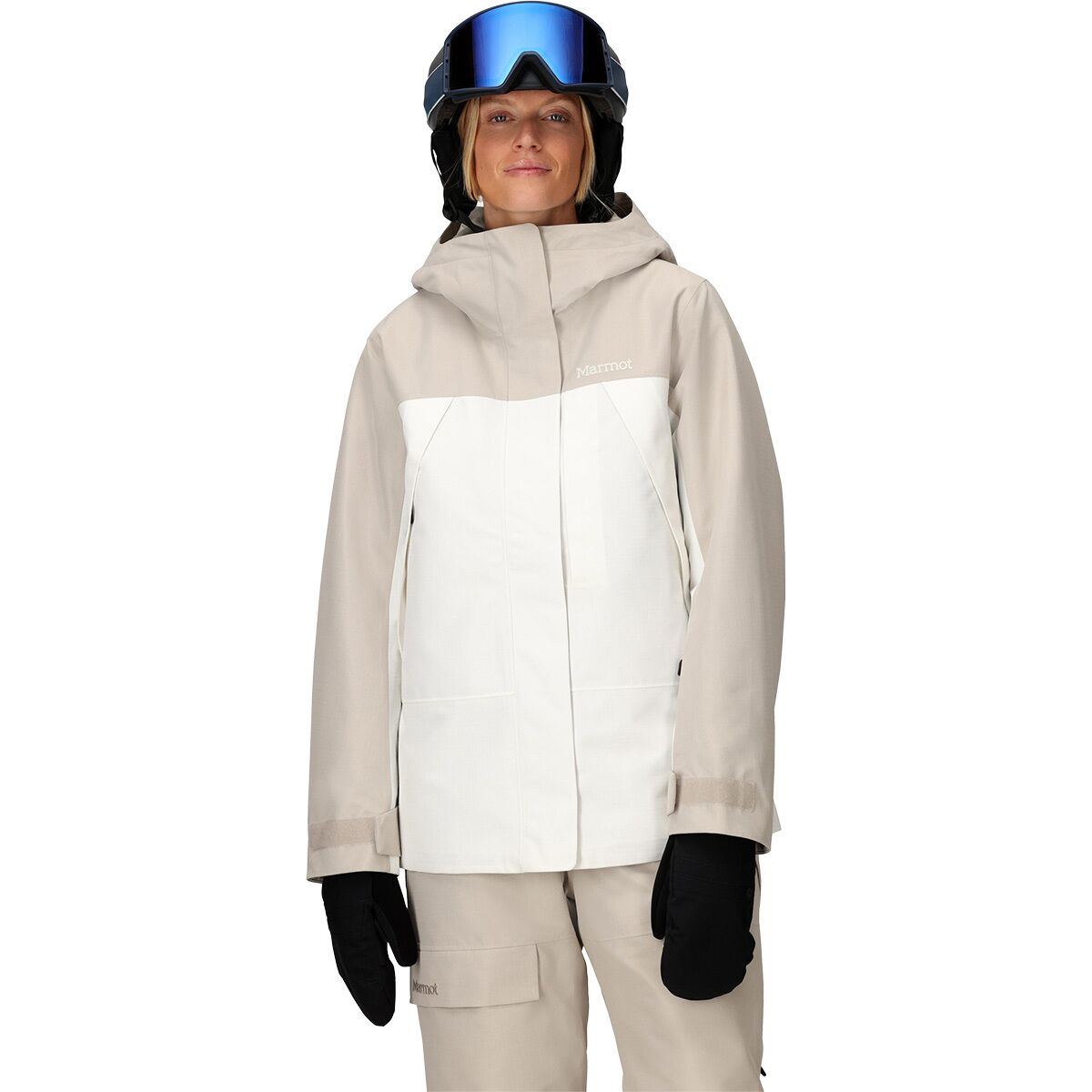 Image of Marmot Glades Insulated Jacket - Women's Birch Bark/Pearl, XL