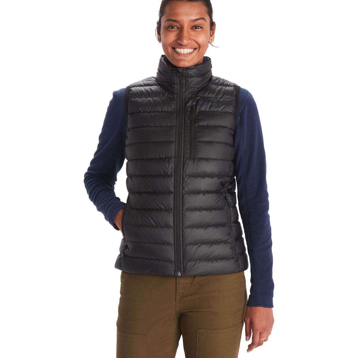 Image of Marmot Highlander Vest - Women's Black, M