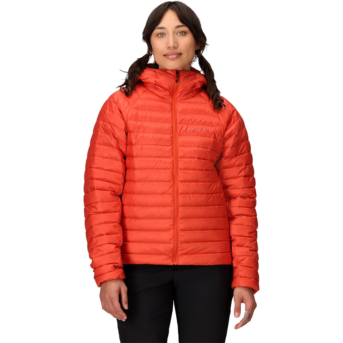 Image of Marmot Hype Down Hoodie - Women's Ginger Blossom, S