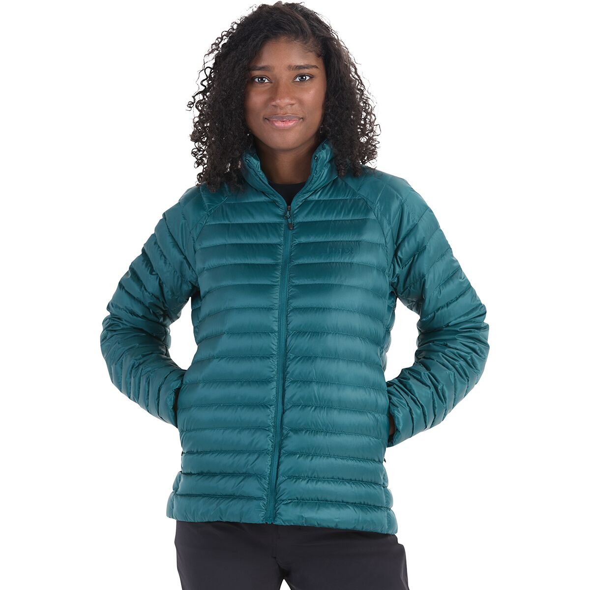 Image of Marmot Hype Down Jacket - Women's Dark Jungle, L