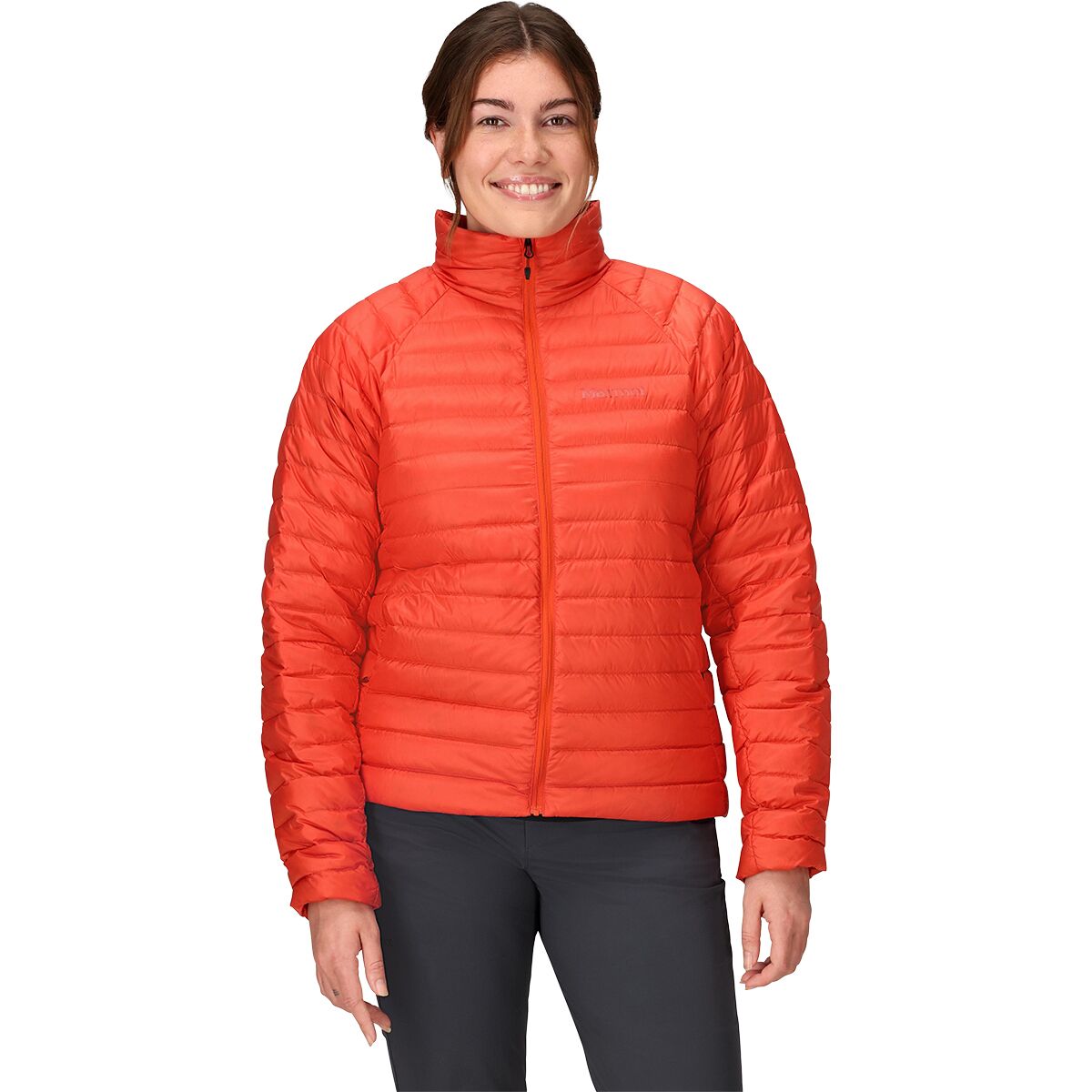 Image of Marmot Hype Down Jacket - Women's Ginger Blossom, M